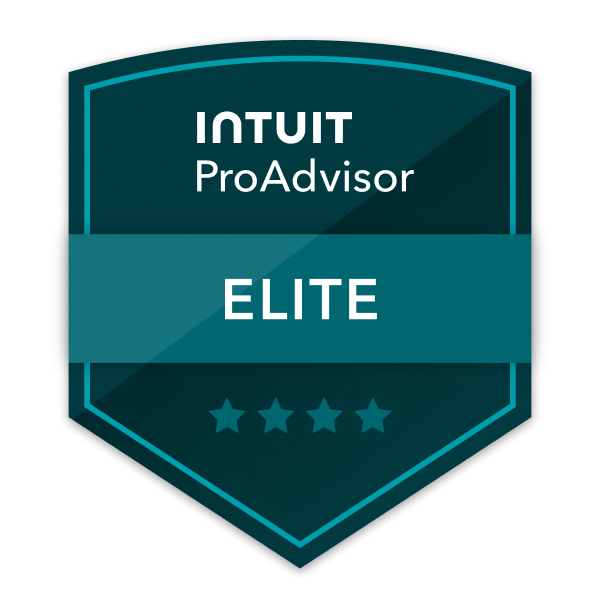 Intuit QuickBooks ProAdvisor Elite badge
